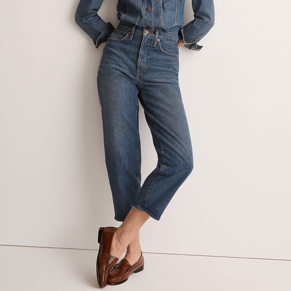 Madewell Balloon Jeans in Ellisboro Wash